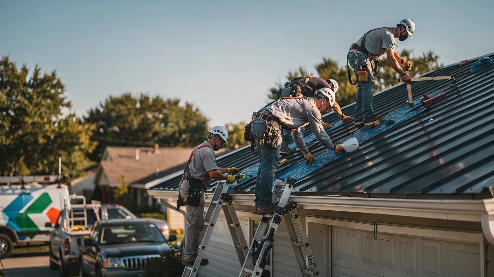 Metal Roof Installation in Glen Carbon, IL near me